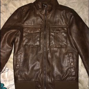 Bomber Brown Jacket